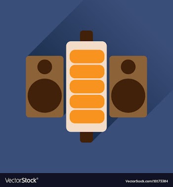 Flat web icon with long shadow battery charge vector image