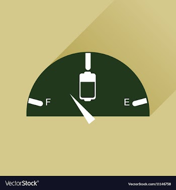 Flat web icon with long shadow battery charge vector image