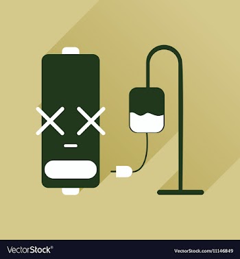 Flat web icon with long shadow battery charge vector image