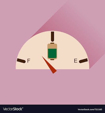 Flat web icon with long shadow battery charge vector image