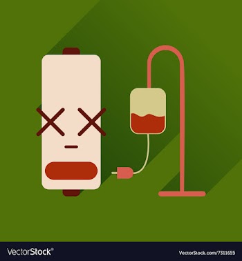 Flat web icon with long shadow battery charge vector image