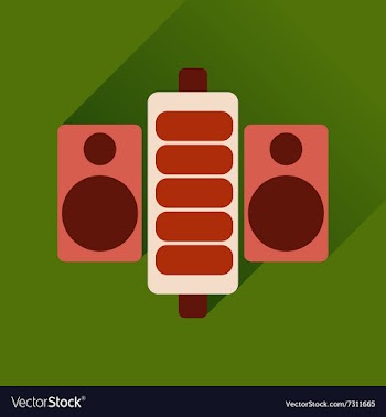 Flat web icon with long shadow battery charge vector image