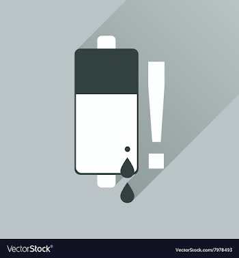 Flat web icon with long shadow battery charge vector image