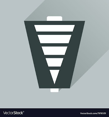 Flat web icon with long shadow battery charge vector image