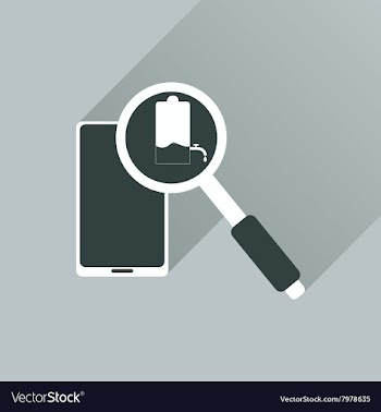 Flat web icon with long shadow battery charge vector image