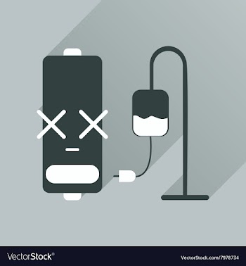Flat web icon with long shadow battery charge vector image