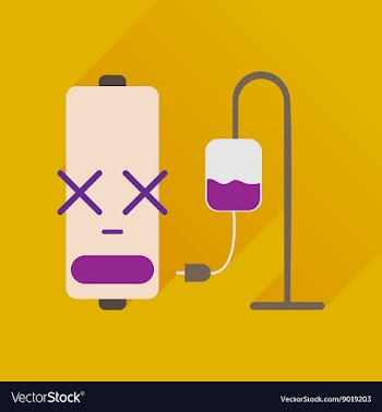Flat web icon with long shadow battery charge vector image