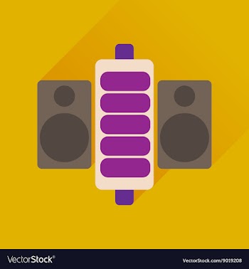 Flat web icon with long shadow battery charge vector image