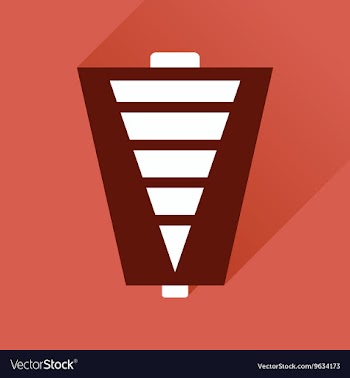 Flat web icon with long shadow battery charge vector image