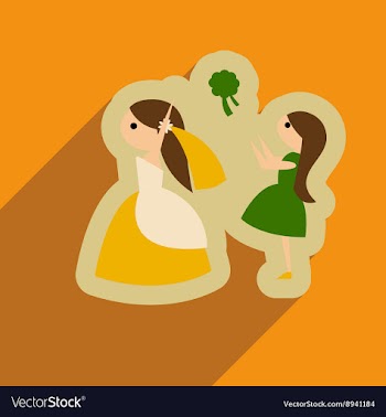 Flat web icon with long shadow bride throws vector image