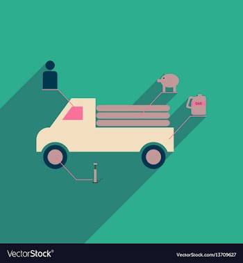 Flat web icon with long shadow car infographics vector image