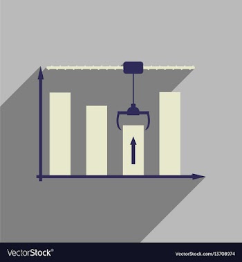 Flat web icon with long shadow construction vector image
