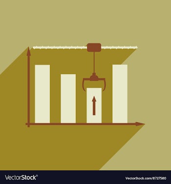 Flat web icon with long shadow construction vector image