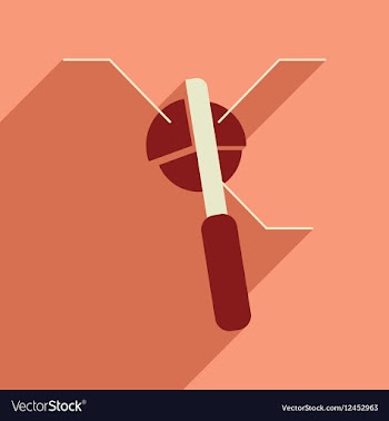 Flat web icon with long shadow diagram vector image