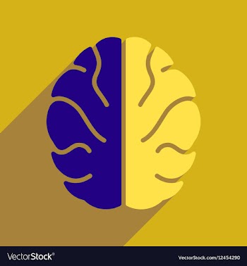 Flat web icon with long shadow eco thinking vector image