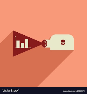 Flat web icon with long shadow economy vector image