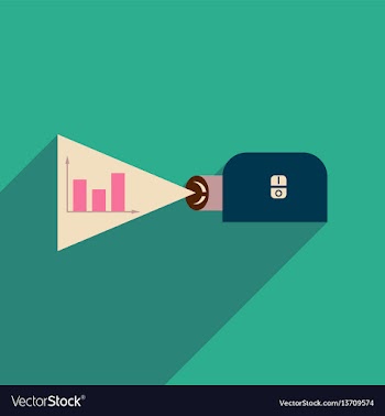 Flat web icon with long shadow economy vector image