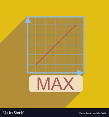 Flat web icon with long shadow growing schedule vector image