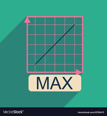 Flat web icon with long shadow growing schedule vector image
