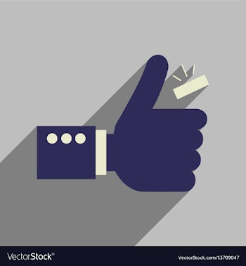 Flat web icon with long shadow hand coin vector image