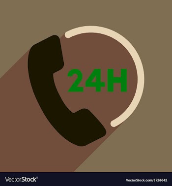 Flat web icon with long shadow hot line vector image
