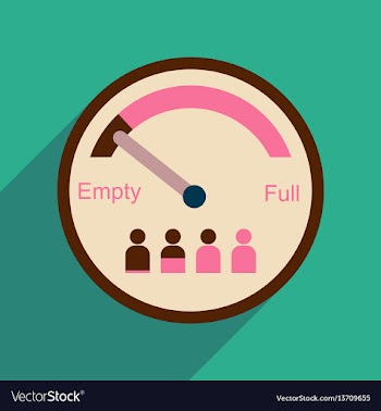Flat web icon with long shadow infographics people vector image