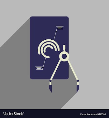 Flat web icon with long shadow infographics vector image