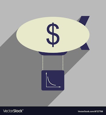 Flat web icon with long shadow infographics vector image