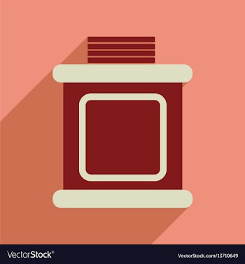 Flat web icon with long shadow judicial tribune vector image