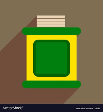 Flat web icon with long shadow judicial tribune vector image