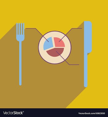 Flat web icon with long shadow Knife Fork vector image