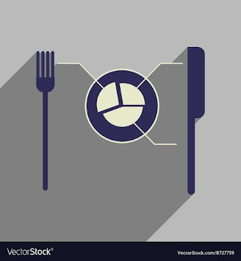 Flat web icon with long shadow Knife Fork vector image