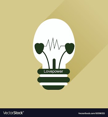 Flat web icon with long shadow love power vector image