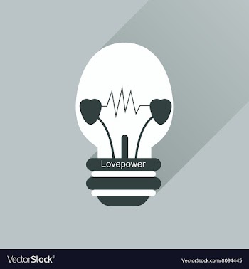 Flat web icon with long shadow love power vector image