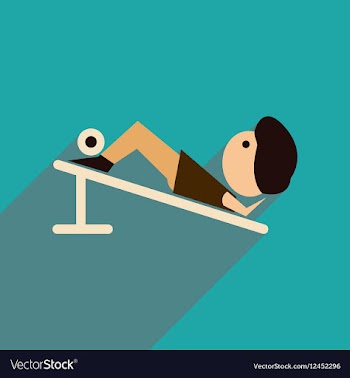 Flat web icon with long shadow male sports vector image