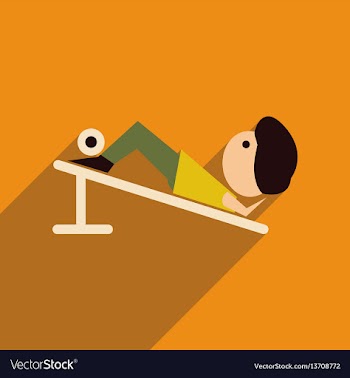 Flat web icon with long shadow male sports vector image