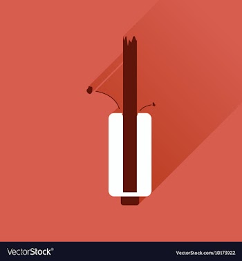 Flat web icon with long shadow mobile battery vector image