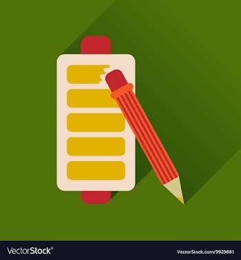 Flat web icon with long shadow mobile battery vector image