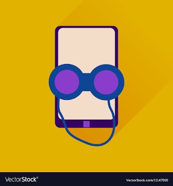 Flat web icon with long shadow mobile protection vector image
