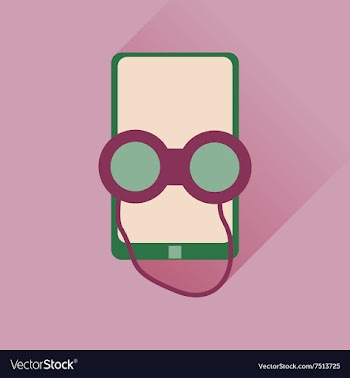 Flat web icon with long shadow mobile protection vector image