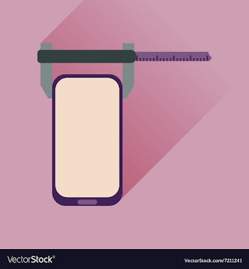 Flat web icon with long shadow mobile settings vector image