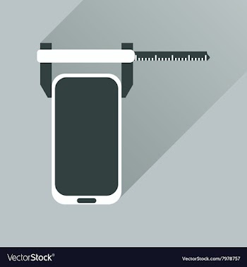 Flat web icon with long shadow mobile settings vector image