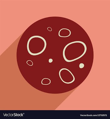 Flat web icon with long shadow moon vector image