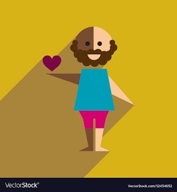 Flat web icon with long shadow no racism vector image
