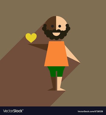 Flat web icon with long shadow no racism vector image