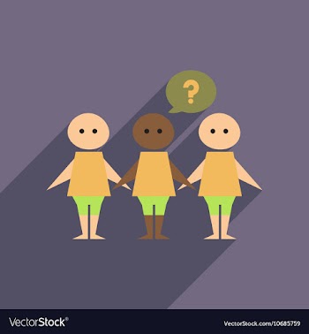Flat web icon with long shadow race people vector image