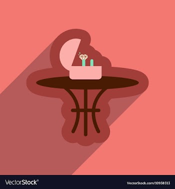 Flat web icon with long shadow ring in box vector image