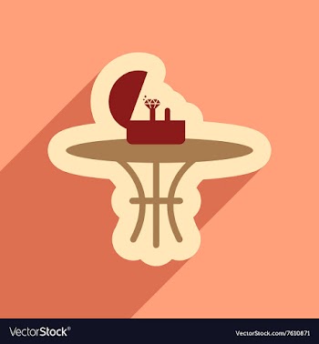 Flat web icon with long shadow ring in box vector image