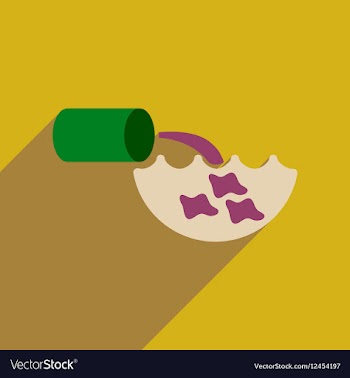 Flat web icon with long shadow water pollution vector image