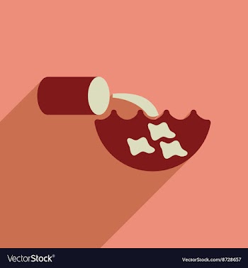 Flat web icon with long shadow water pollution vector image